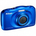 Nikon Coolpix S33 digikamera (sininen)