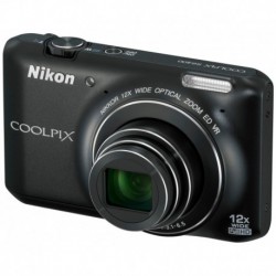 Nikon Coolpix S6400 digikamera (musta)