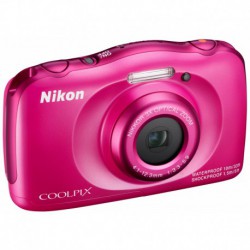 Nikon Coolpix S33 digikamera (pinkki)