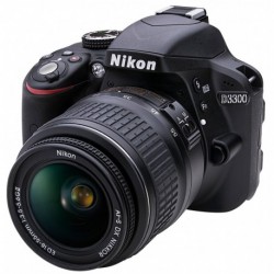 Nikon D3300 jarjestelmakamera + 18-55mm