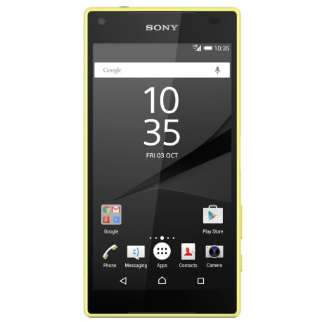 Sony Xperia Z5 Compact alypuhelin (keltainen)