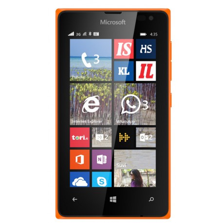 Microsoft Lumia 435 alypuhelin (oranssi)