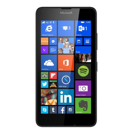 Microsoft Lumia 640 alypuhelin (musta)