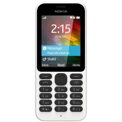 Nokia 215 matkapuhelin (valkoinen)