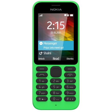 Nokia 215 matkapuhelin (vihrea)