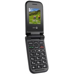 Doro PhoneEasy 609 matkapuhelin (musta)